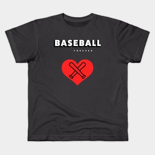 Baseball Forever Kids T-Shirt